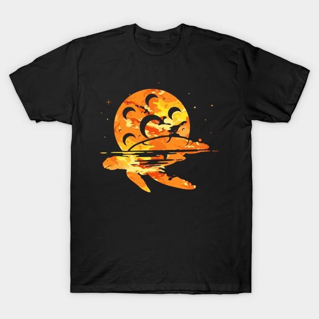 sea turtle T-Shirt by keenkei